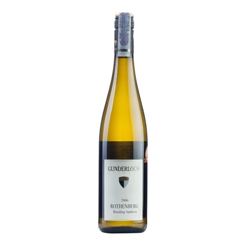 Вино Gunderloch Riesling Spatlese Nackenheim Rothenberg 2006 біле напівсолодке 0.75л (VTS4104310)