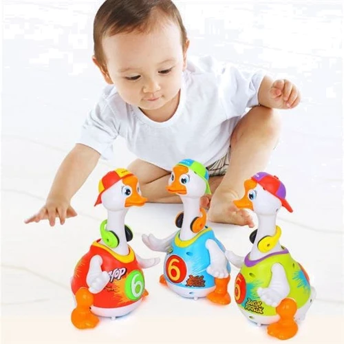 Интерактивная музыкальная игрушка Hola Toys Танцующий гусь (828-red): Возраст от 1.5 лет