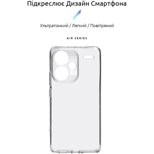 Чехол для телефонов ArmorStandart Air Series Camera cover Transparent for Xiaomi Redmi Note 13 Pro+ 5G (ARM71837)