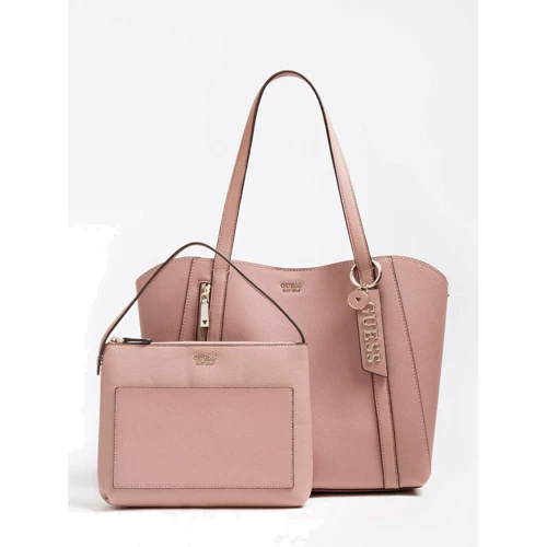 Женская сумка тоут Guess Naya Trap Tote розовая (HWVG7881230-RWO): Пол Женский