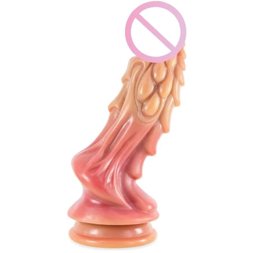 Фэнтезийный фаллоимитатор Kong Silicone The Dragon