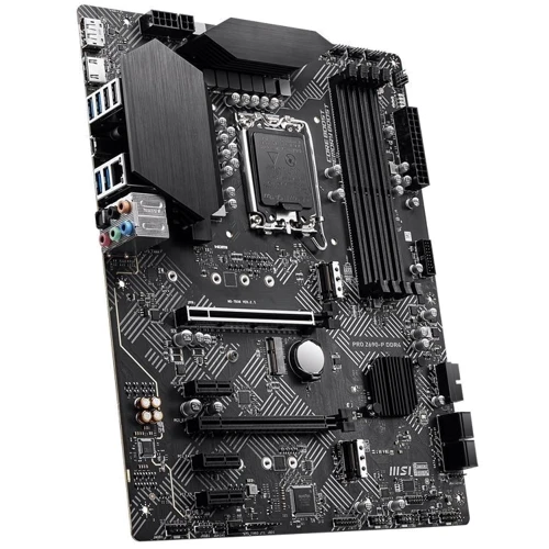 MSI PRO Z690-P DDR4: Разъемы на плате USB 3.2 Gen 1, USB Type-C, USB 2.0, SATA 3.0, M.2