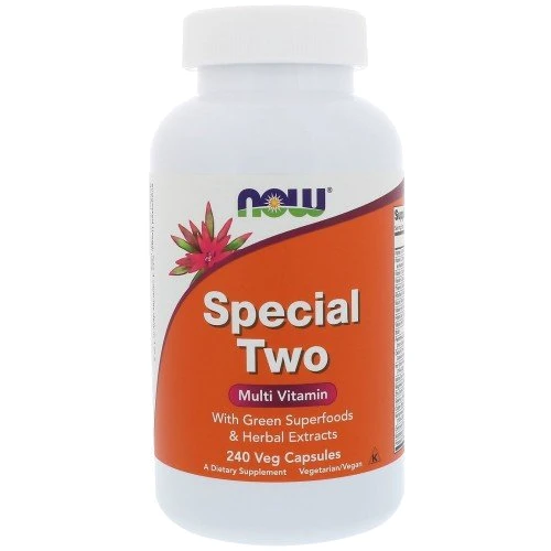 NOW Foods SPECIAL TWO MULTI 240 VCAPS Мультивитамины