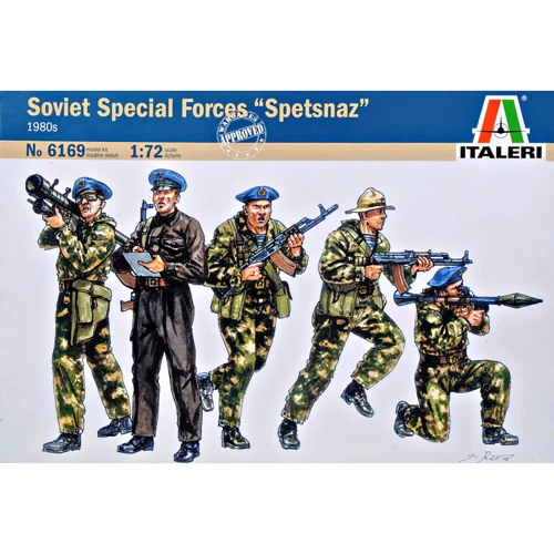Набір фігурок Italeri Радянський спецназ 80-х років (IT6169)