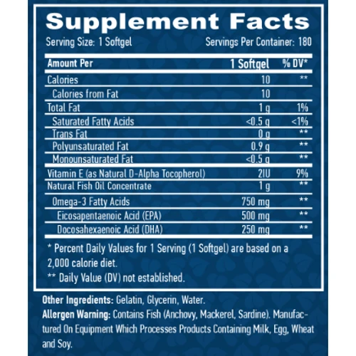 Haya Labs Ultra Omega 3 Омега 3 90 капсул: Тип Омега 3