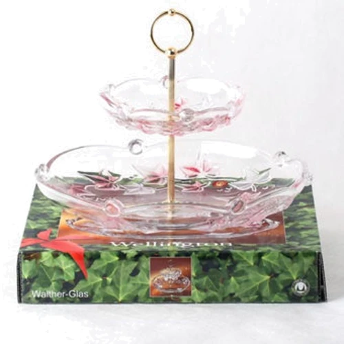 Цукерниця Етажерка Walther Glas Wellington Satin-Rose 0603 WG