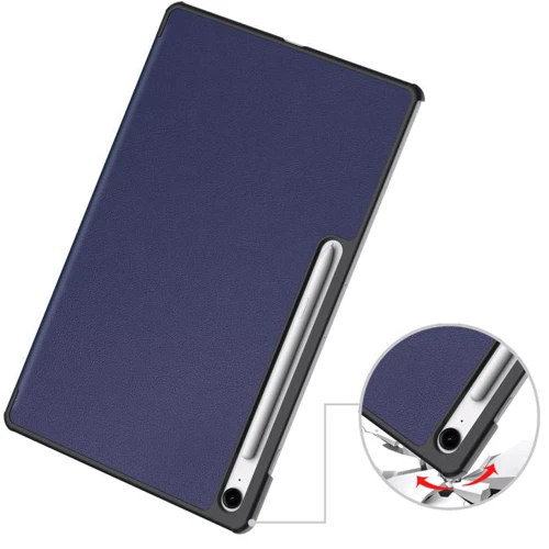 Аксесуар для планшетних ПК BeCover Smart Case Deep Blue для Samsung X620/X626 Galaxy Tab S10 FE Plus (713382)