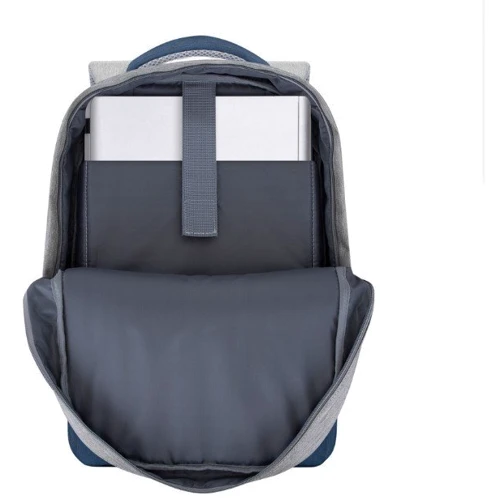 Сумка для ноутбуков RivaCase 15.6" Anti-Theft Water-repellent Grey/Dark Blue (7562) фото 12