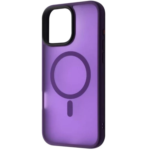 Чехол для iPhone WAVE Matte Insane Case with MagSafe Deep Purple for iPhone 16 Pro Max