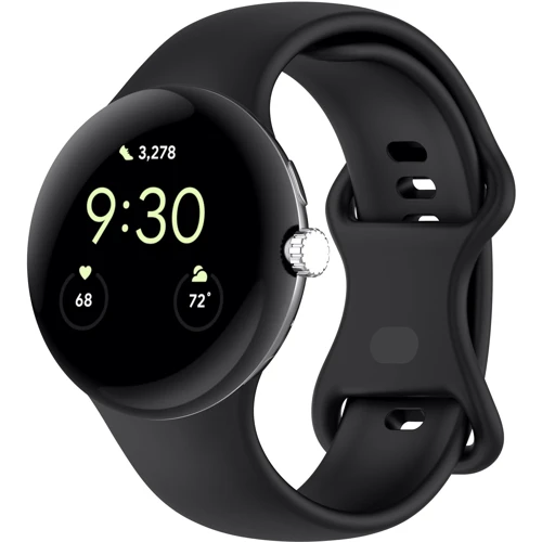 Ремешок ArmorStandart Silicone Black for Google Pixel Watch 3 45mm (ARM84019): Тип Ремешок