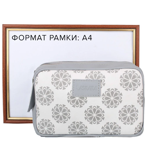 Женская сумка кросс боди Laskara серая (LK-20284-grey): Пол Женский