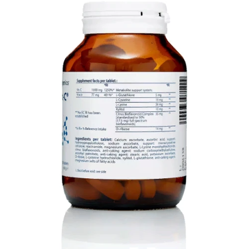 Metagenics Ultra Potent-C 1000 mg Вітамін С 90 таблеток: Тип вітамін C