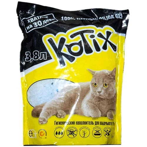 Наполнитель для кошачьего туалета KOTIX 3.8 л (Kotix 3,8)