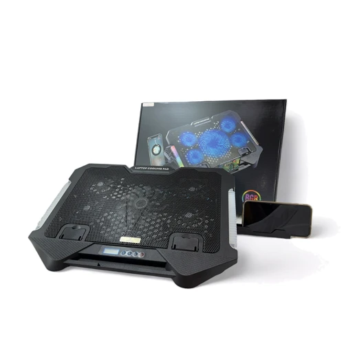 Подставка для ноутбука XOKO NST-051 RGB охлаждающая (XK-NST-051RGB-BK) фото 4