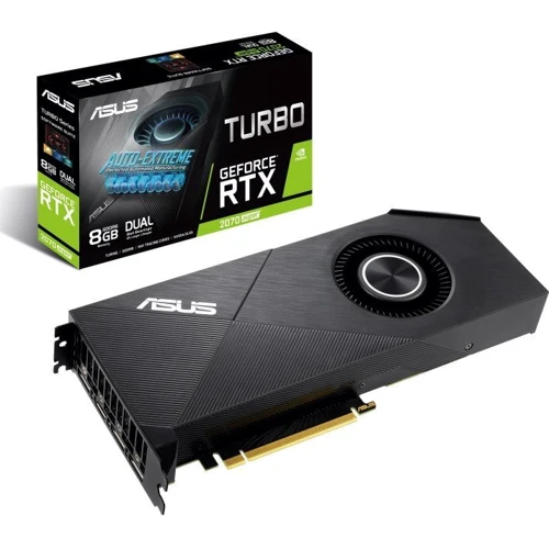 Видеокарта ASUS GeForce RTX 2070 SUPER TURBO EVO 8GB (TURBO-RTX2070S-8G-EVO)
