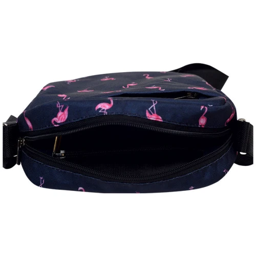 Женская сумка через плечо Sambag Makros темно-синяя (70220053): Фактура Тканая, Матовая
