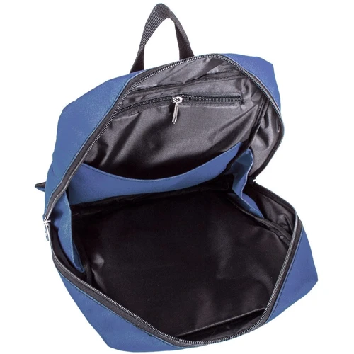 Мужской рюкзак DNK Leather синий (DNK-BACKPACK-900-2): Фактура Гладкая