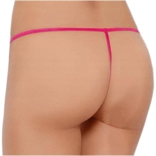 Женские стринги SoftLine - String 2347 (black/pink)