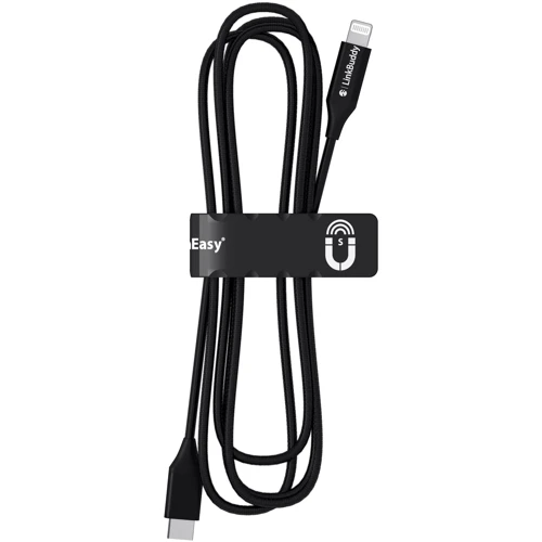 Кабель SwitchEasy Cable USB-C to Lightning 1.2m Black (GS-103-57-178-19)