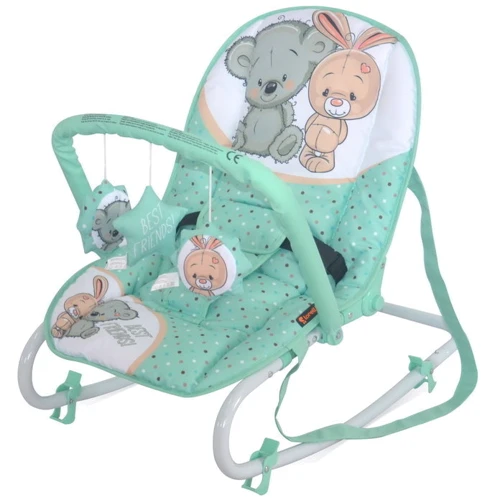 Шезлонг Bertoni TOP RELAX (green&grey friends)