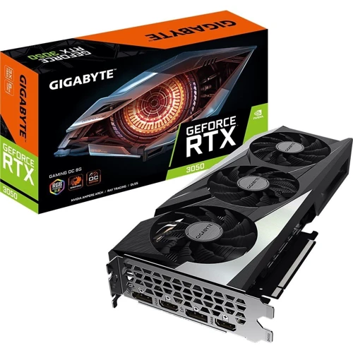 Видеокарта GIGABYTE GeForce RTX 3050 GAMING OC 8G (GV-N3050GAMING OC-8GD): Тип памяти GDDR6