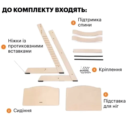 Стульчик Stokke Tripp Trapp Natural (100101)