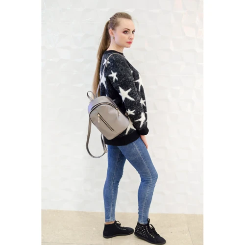 Женский рюкзак Sambag Mane SF silver dark серебристый (18225004): Страна производитель Украина