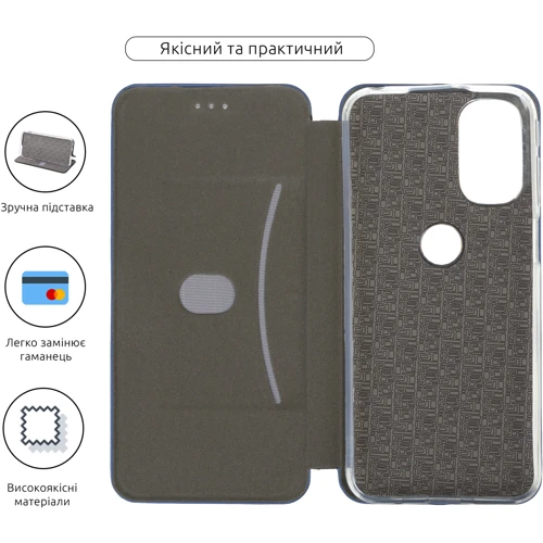 Чохол для телефона Fashion Classy Blue для Motorola G31: Тип чохол книжка