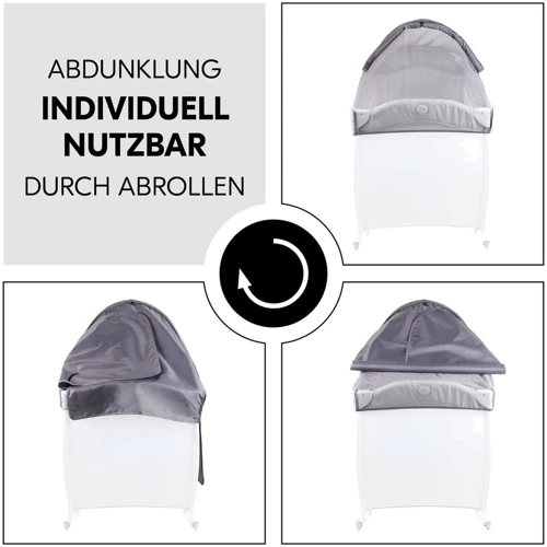 Сетка для детского манежа Hauck Travel Bed Canopy Grey