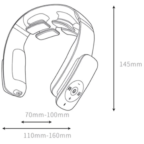 Массажер Массажер для шеи Xiaomi Enchen G3 Neck Massager White фото 2
