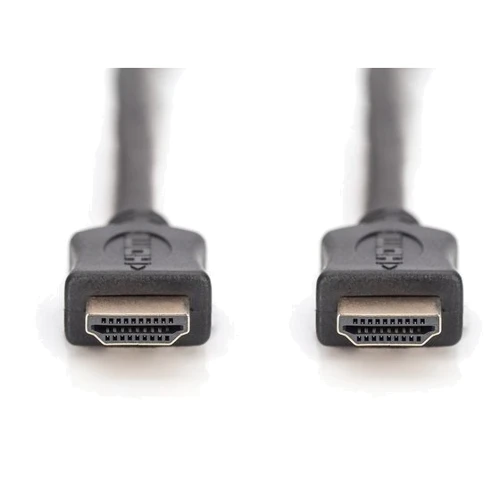 Кабель и переходник Digitus HDMI to HDMI 1m Black (AK-330124-010-S)