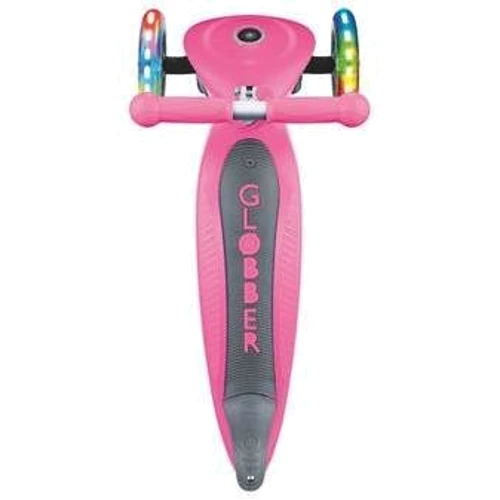Самокат Globber серии Go up foldable plus розовый, колеса с подсветкой, 20/50кг, 1+ 3 колеса: Тип колес литые