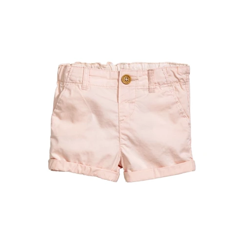 Шорти H & M 4604395 74 см пудровие