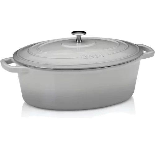 Гусятниця Kela Calido чавунна з кришкою 36х29х15 см 9.3 л (12609)