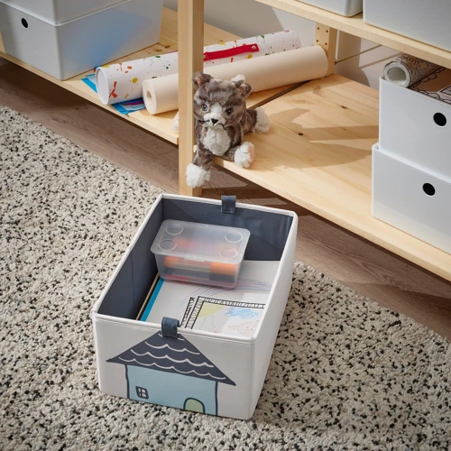 Коробка ІКЕА BARNDRÖM 26х37х17 см (205.606.13)