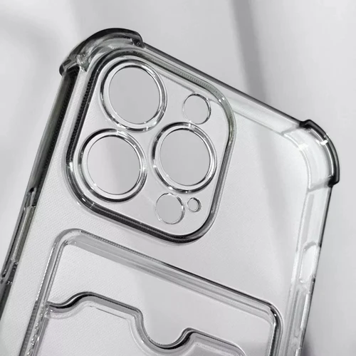 Чехол для iPhone WAVE Pocket Case Clear for iPhone 14 Pro: Материалы Силикон