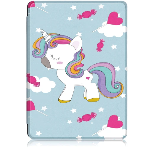 Аксесуар до електронної книги BeCover Smart Case Unicorn для Amazon Kindle Paperwhite 11th Gen (707217): Додатково Материал: искусственная кожа + TPU