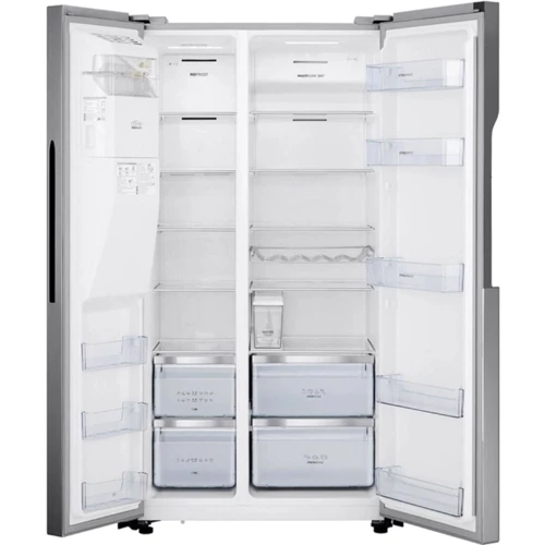 Холодильник Side-by-Side Gorenje NRS9FVX: Расположение морозильной камеры Нижнее