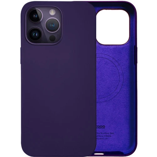 Чехол для iPhone K-DOO Mag iCoat Blue for iPhone 14 Pro Max: Материалы поликарбонат и полиуретан
