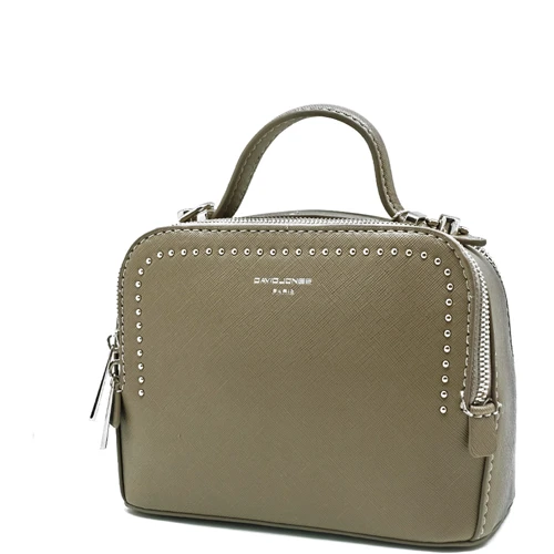 Женская сумка кросс боди David Jones хаки (7771083)