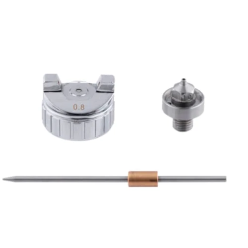 Комплект форсунки 0.8 мм для фарбопульту LVMP mini PT-0129 Intertool PT-2107: Тип устройство подготовки и очистки воздуха