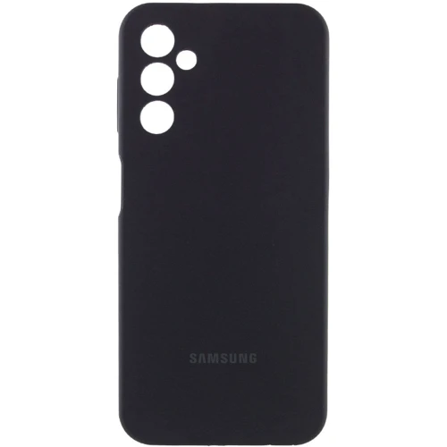 Чехол для телефонов Lakshmi Premium Silicone Case with Logo Full Camera Black for Samsung A256 Galaxy A25 5G