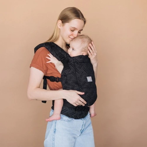 Ерго – рюкзак Love & Carry One + Cool Hope чорний (LC554)