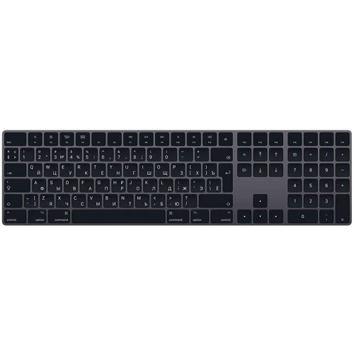 Аксесуар для Mac Apple Magic Keyboard with Numeric Keypad Space Gray (MRMH2): Тип аксесуара клавіатури