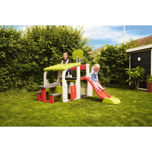 Детский игровой Smoby комплекс Fun Center 284х203х176 см (840203): Материал пластик
