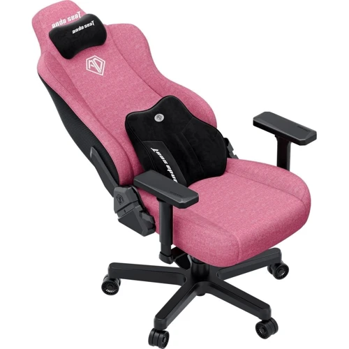 Кресло игровое Anda Seat Kaiser 3E XL Pink Fabric (AD23YC-XL-09-P-CF-P01)