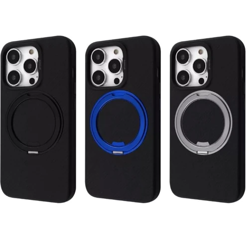 Чехол для iPhone Proove Reinforce Case with Magnetic Ring Gray for iPhone 14 Pro: Цвет серый