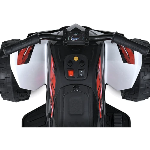 Дитячий електромобіль Bambi Квадроцикл білий (M 5775E-1)