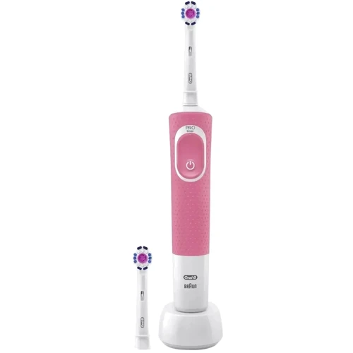 Зубная щетка Braun Oral-B D100.413.1 Vitality Pink 3DW фото 4