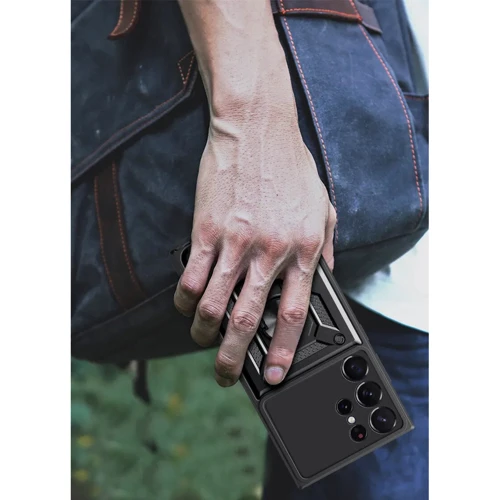 Чехол для телефонов BeCover Military Black for Samsung S918 Galaxy S23 Ultra (709998): Цвет черный